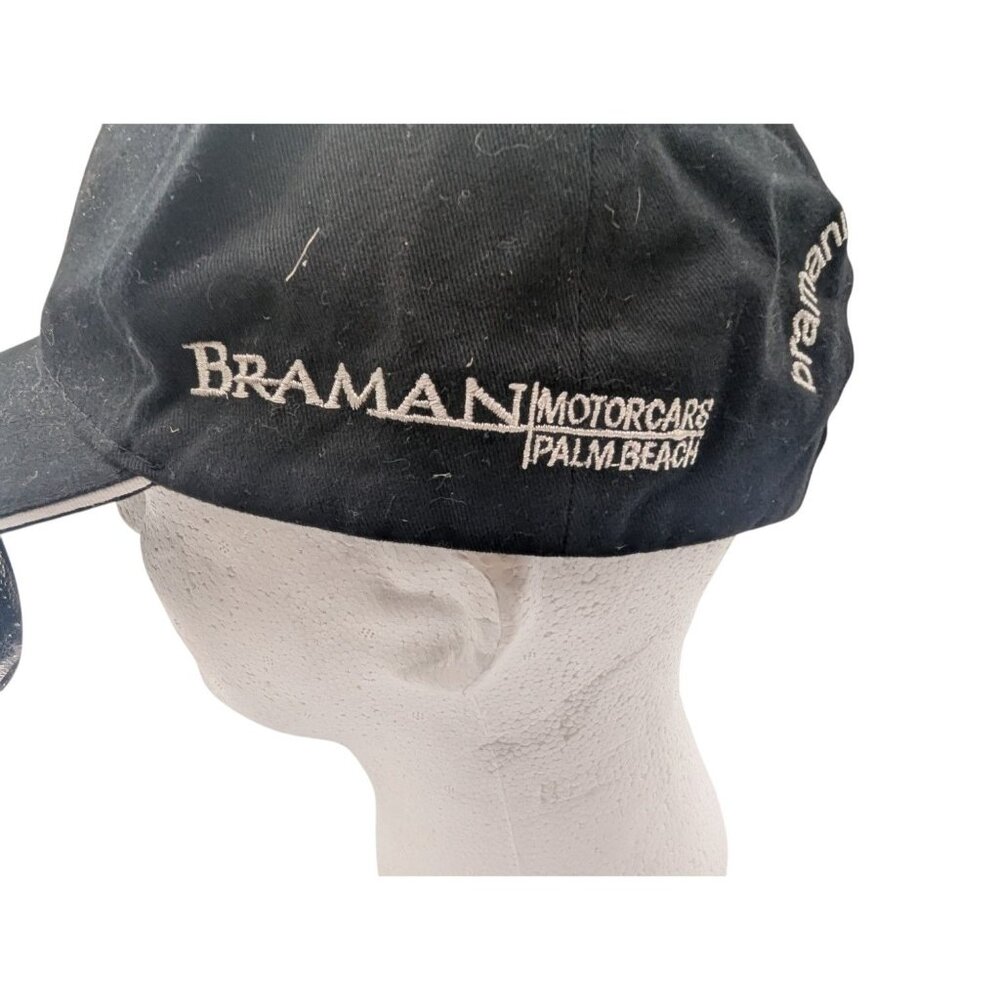 BMW Braman Motorcars Black Baseball Hat Adjustable - Picture 5 of 8